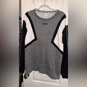 Vs pink oversized crew sweater